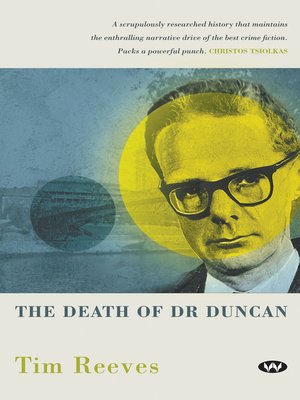cover image of The Death of Dr Duncan